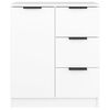 vidaXL Sideboards 2 pcs White 60x30x70 cm Engineered Wood