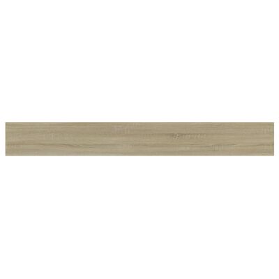 vidaXL Bookshelf Boards 4 pcs Sonoma Oak 80x10x1.5 cm Engineered Wood