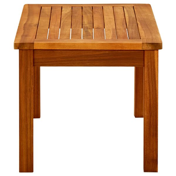 vidaXL Garden Coffee Table 70x40x36 cm Solid Acacia Wood