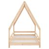 vidaXL Kids Bed Frame 90x190 cm Solid Wood Pine