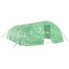 vidaXL Greenhouse with Steel Frame Green 40 m&sup2; 8x5x2.3 m