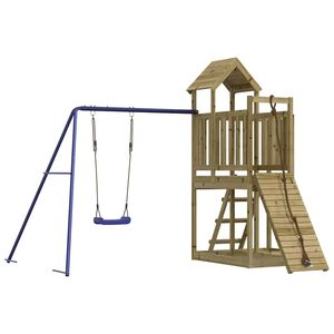 vidaXL Outdoor Playset Impregnated Wood Pine
