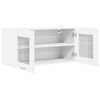 vidaXL Hanging Cabinet with Door White 80 x 31 x 40 cm Engineered Wood