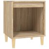 vidaXL Bedside Cabinets 2 pcs Sonoma Oak 40x35x50 cm