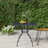 vidaXL Garden Table Anthracite 80x80x72.5 cm Steel Mesh
