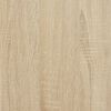 vidaXL Sideboard Sonoma Oak 29.5x34x76 cm Engineered Wood