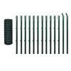 vidaXL Euro Fence Steel 25x1.2 m Green