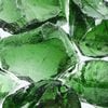 vidaXL Gabion Rocks Glass Green 60-120 mm 25 kg