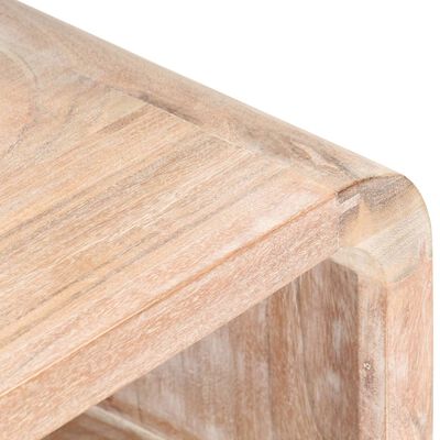 vidaXL Bedside Table 40x30x60 cm Solid Acacia Wood