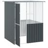 vidaXL Bird Cage Anthracite 154 x 154 x 200 cm Galvanised steel