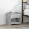 vidaXL Bedside Cabinets 2 pcs Concrete Grey 40x30x39 cm Engineered Wood
