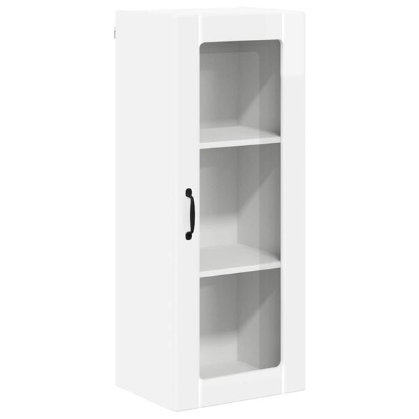 vidaXL Kitchen Cabinet High Gloss White 40 x 31 x 100 cm
