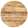 vidaXL Tabletop | Solid mango wood | 70 cm round | Durable | Tabletop | Round