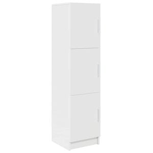 vidaXL Highboard White 31.5 x 32 x 124 cm Engineered wood