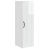 vidaXL Dishwasher Panel Kalmar High Gloss White 30 x 31 x 100 cm
