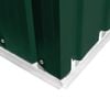 vidaXL Garden Storage Shed Green Metal 257x205x178 cm