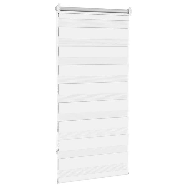 vidaXL Zebra Blind 80 x 150 cm White