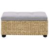 vidaXL Bench Set 2 Pieces Seagrass Grey