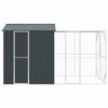vidaXL Bird Cage Anthracite 418 x 210 x 247 cm Galvanised Steel