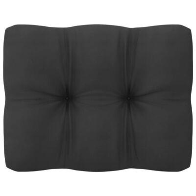 vidaXL Garden Middle Sofa with Cushions Solid Pinewood