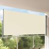 vidaXL Patio Retractable Side Awning 160 x 300 cm Cream