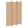 vidaXL 6-Panel Room Divider Black 300x220 cm Fabric