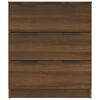 vidaXL Sideboard Brown Oak 60x30x70 cm Engineered Wood