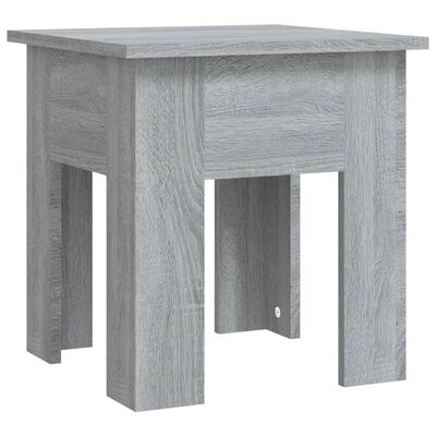 vidaXL Coffee Table Grey Sonoma 40x40x42 cm Engineered Wood