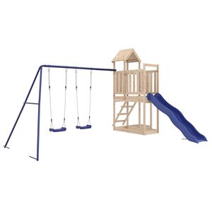 vidaXL Outdoor Playset Solid Wood Pine