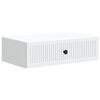 vidaXL Wall-Mounted Side Table 59 x 34.5 x 17 cm Engineered Wood White