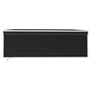 vidaXL Manual Retractable Awning with Blind 4.5x3m Anthracite