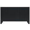 vidaXL Sideboard Metal Industrial Style 120x35x70 cm Black