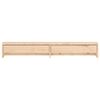 vidaXL Monitor Stand 100x27x15 cm Solid Wood Pine