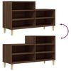 vidaXL Shoe Cabinet Brown Oak 102x36x60 cm Engineered Wood