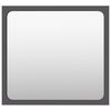 vidaXL Bathroom Mirror Grey 40x1.5x37 cm Engineered Wood