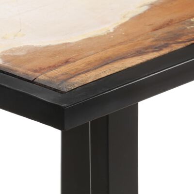 vidaXL Dining Table 140 cm Solid Reclaimed Wood