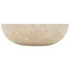 vidaXL Sink 40x12 cm Marble Cream