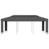 vidaXL Gazebo with Double Roof 3x6 m Anthracite