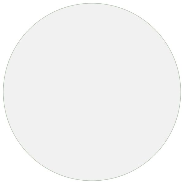 vidaXL Table Protector Matte Ø 120 cm 1.6 mm PVC