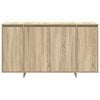 vidaXL Sideboard Sonoma Oak 135 x 41 x 75 cm Engineered Wood