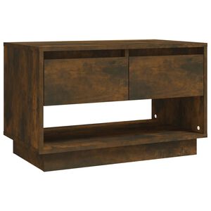 vidaXL TV Cabinet | Smoked Oak | Engineered Wood | 70x41x44 cm | Storage