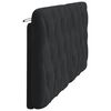 vidaXL Headboard Cushion Black 180 cm Velvet