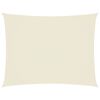 vidaXL Sunshade Sail Oxford Fabric Rectangular 4x6 m Cream