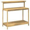 vidaXL Outdoor Potting Bench 111.5 x 48.5 x 107 cm Solid Acacia Wood