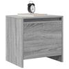 vidaXL Bedside Cabinet Grey Sonoma 45x34x44.5 cm Engineered Wood