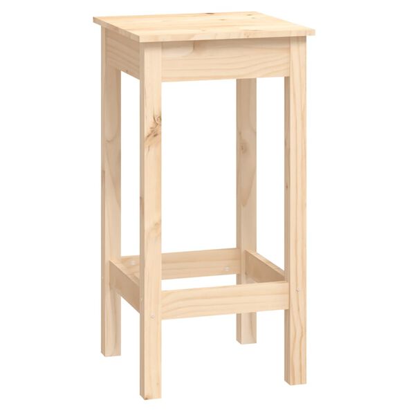 vidaXL 9 Piece Bar Set Solid Wood Pine