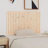 vidaXL Wall Headboard 140x3x90 cm Solid Wood Pine