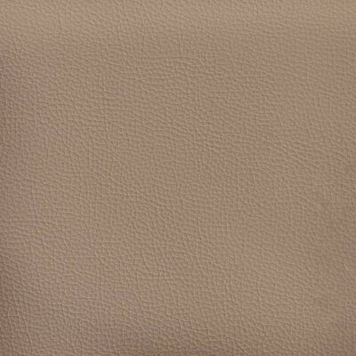 vidaXL Footstool Cappuccino 60x50x41 cm Faux Leather