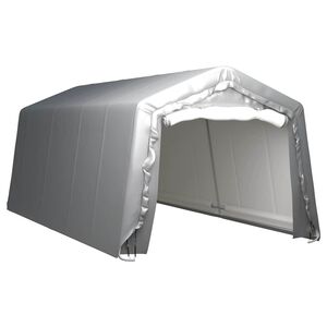 vidaXL Tent | Grey | PE | Large | Tent | Rectangular | Traditional