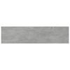 vidaXL Bookshelf Boards 4 pcs Concrete Grey 80x20x1.5 cm Engineered Wood